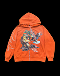 ORANGE “RICH LIFESTYLE” FULL ZIP JACKET