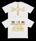 STORE CREDIT ATM TEE “WHITE/GOLD”