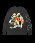 BLACK “TOUGH LOVE” LONG SLEEVE TEE