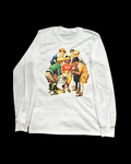 WHITE “TOUGH LOVE” LONG SLEEVE TEE