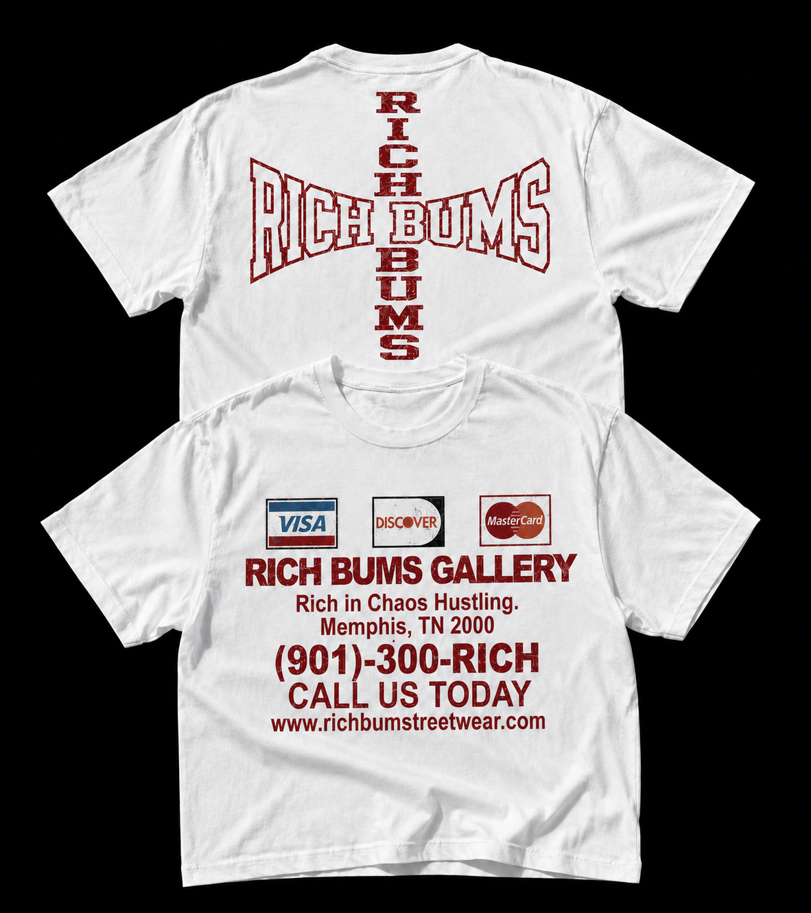 STORE CREDIT ATM TEE “WHITE/RED”