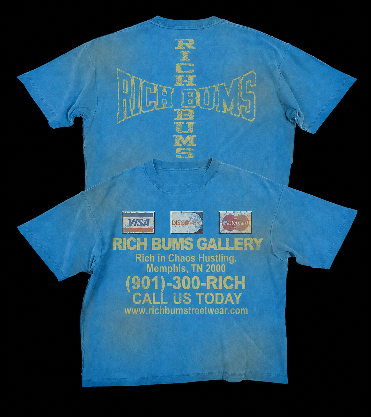 STORE CREDIT ATM TEE “BLUE”